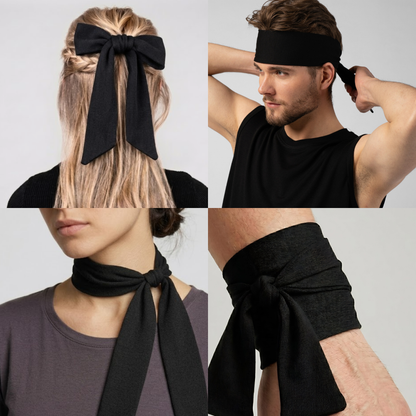 Women's Merino Athletic Tie Headband