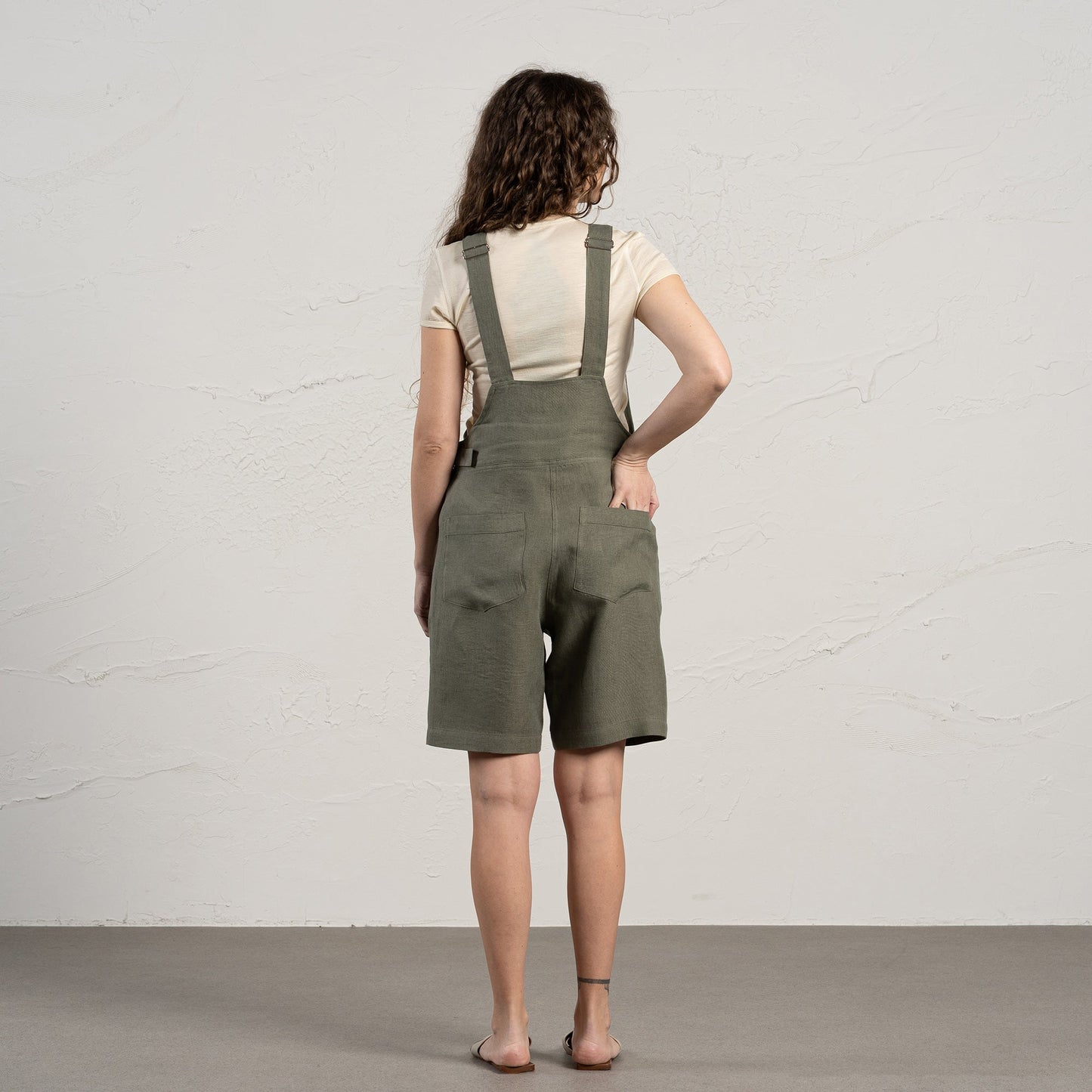 Linen Short Romper Nino
