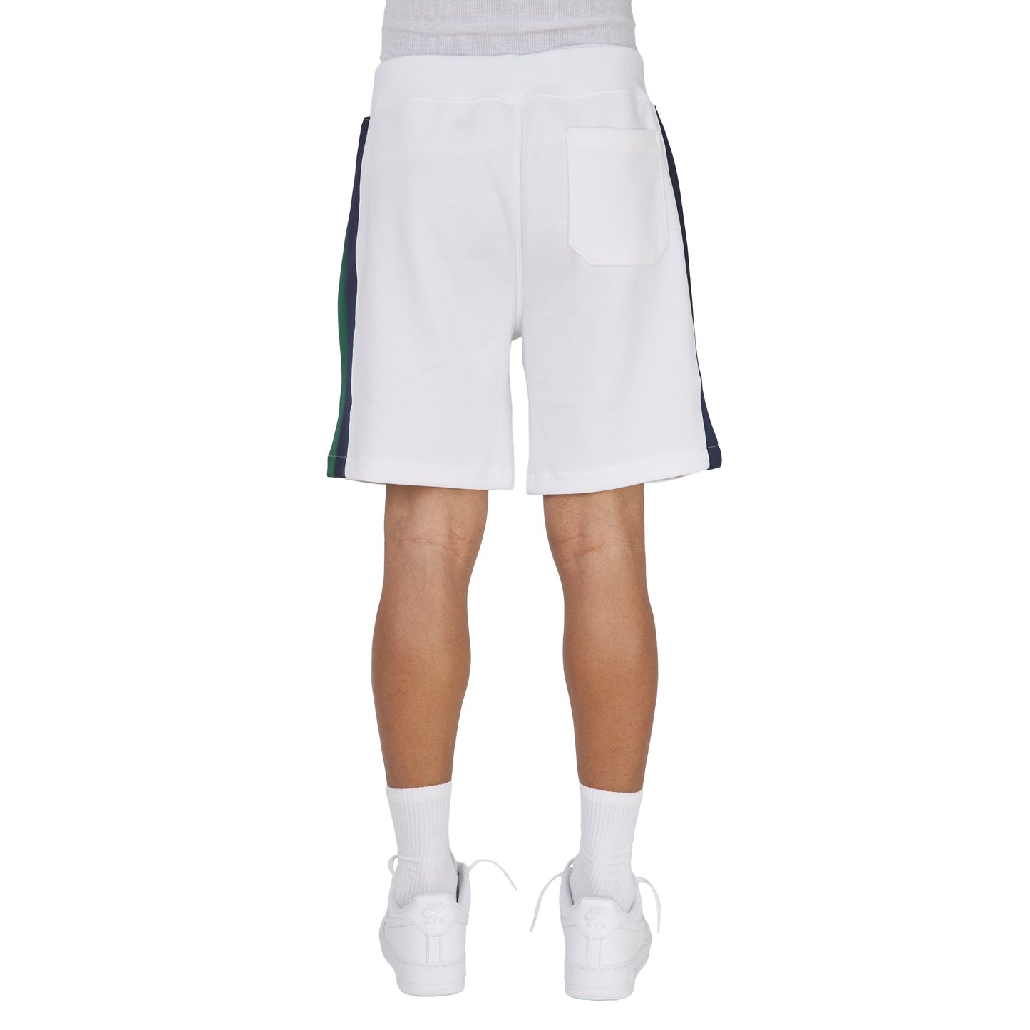 Mesh Double-Knit Short | White