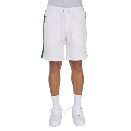 Mesh Double-Knit Short | White