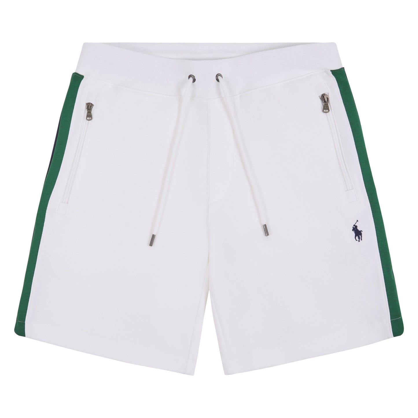 Mesh Double-Knit Short | White