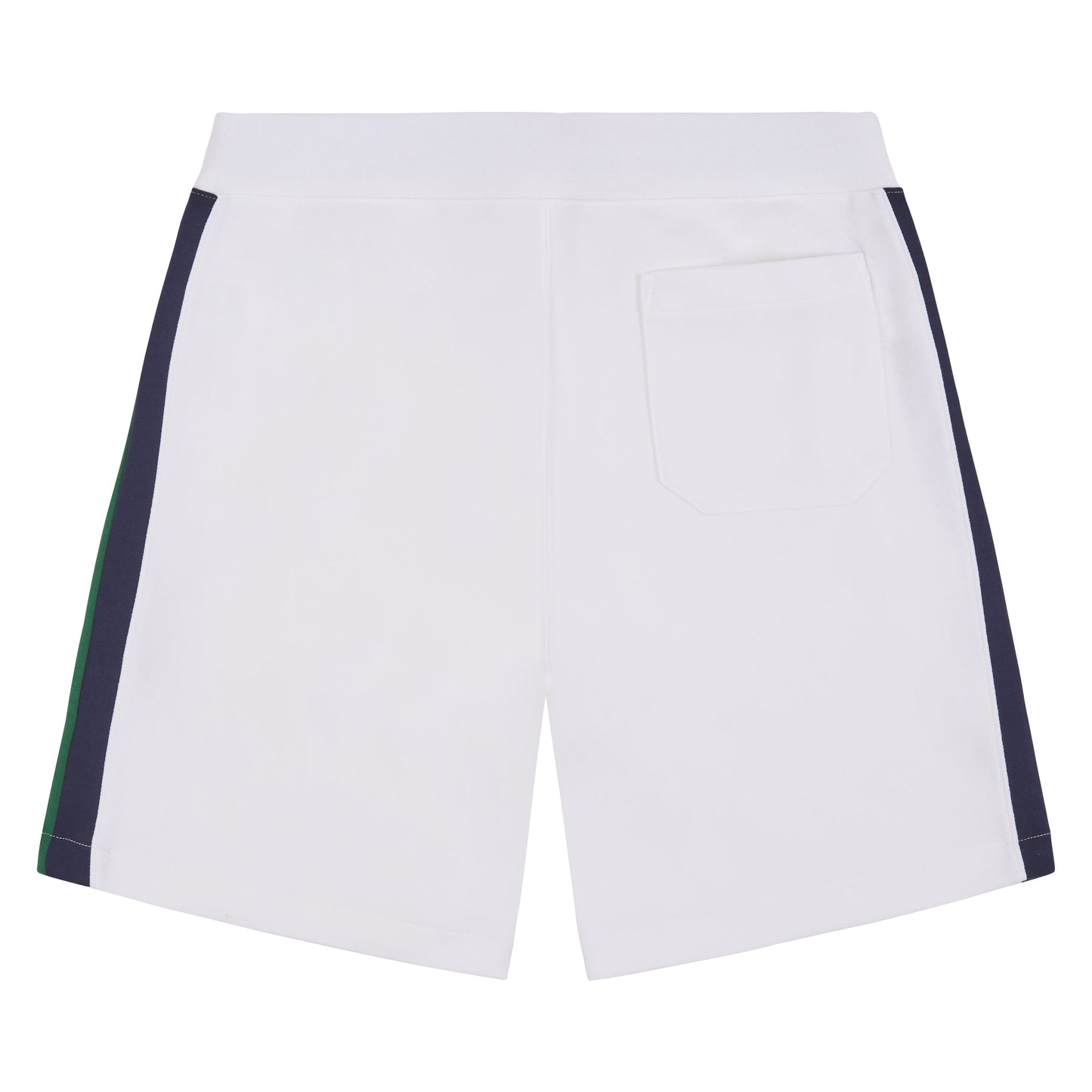 Mesh Double-Knit Short | White