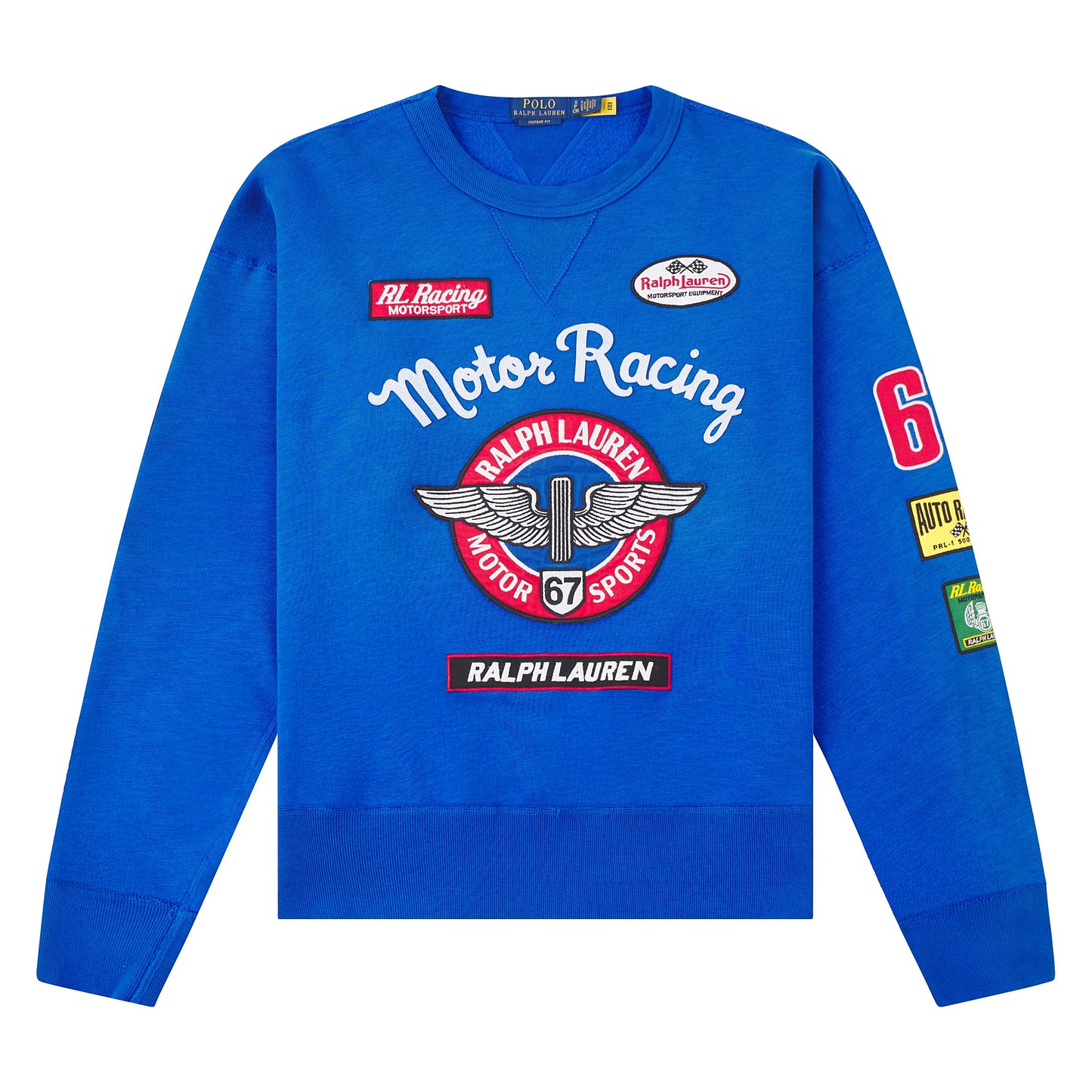 Motor Racing Sweatshirt | Heritage Blue