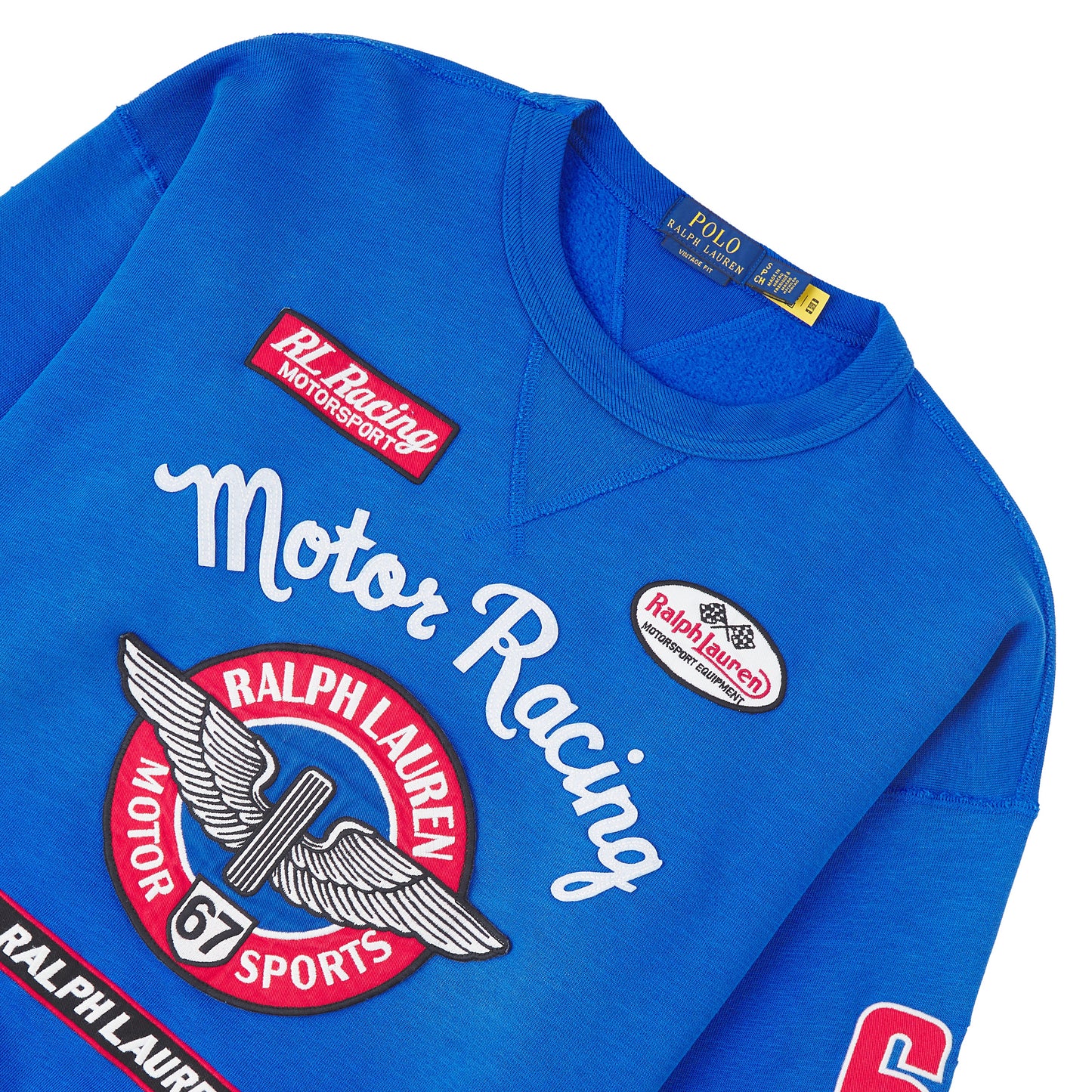 Motor Racing Sweatshirt | Heritage Blue