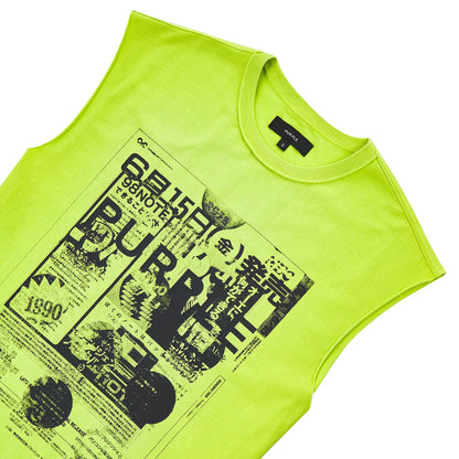 Good News Sleeveless Tee | Green