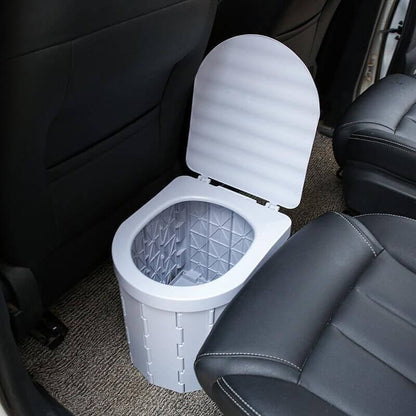 Portable Folding Toilet – Compact, Convenient & Easy to Carry Anywhere