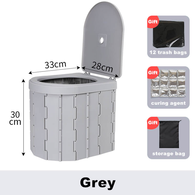 Portable Folding Toilet – Compact, Convenient & Easy to Carry Anywhere