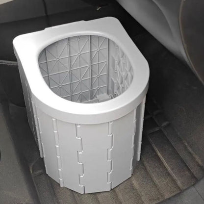 Portable Folding Toilet – Compact, Convenient & Easy to Carry Anywhere