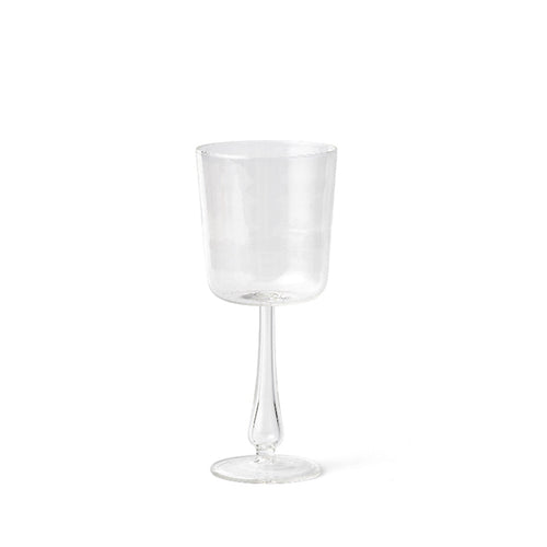 Luisa Calice Stem Glass in Clear (Set of 2)