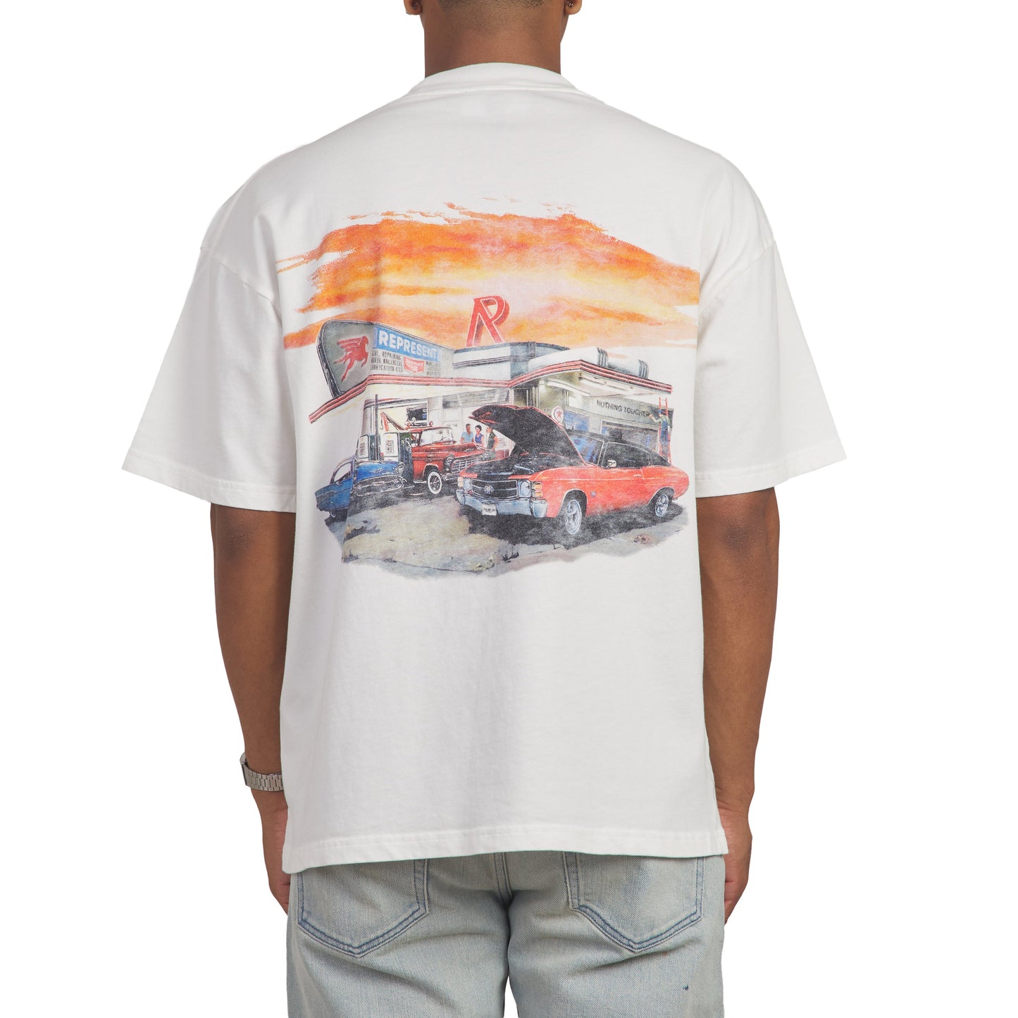 24 Hour Service Tee | Flat White