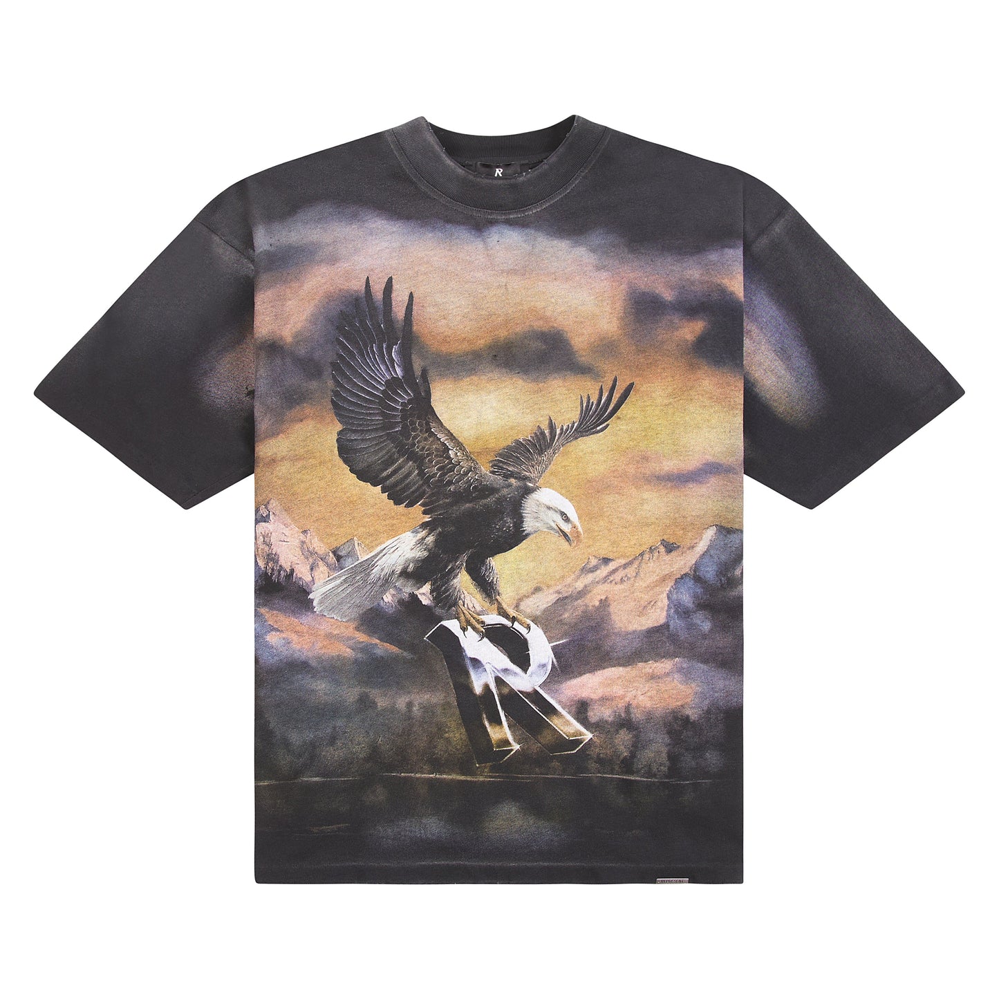 Chrome Flight Tee | Stained Black