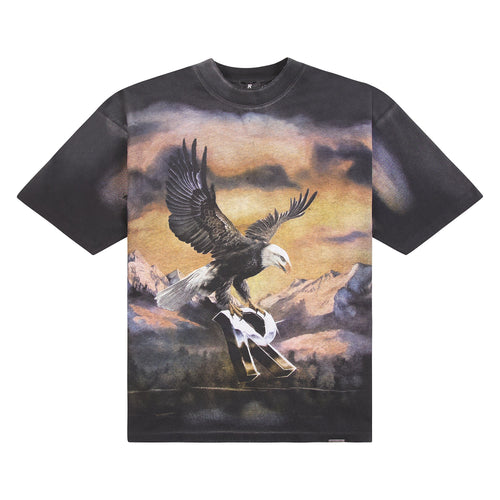 Chrome Flight Tee | Stained Black
