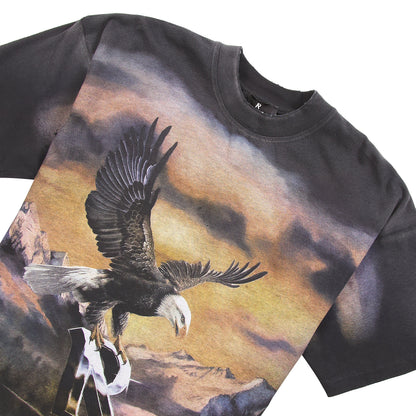 Chrome Flight Tee | Stained Black