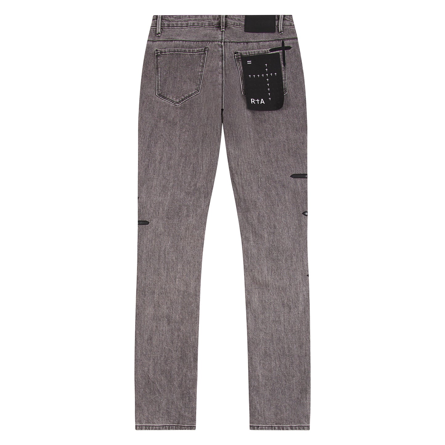 Bryant Clouded Mist Cross Patch Denim