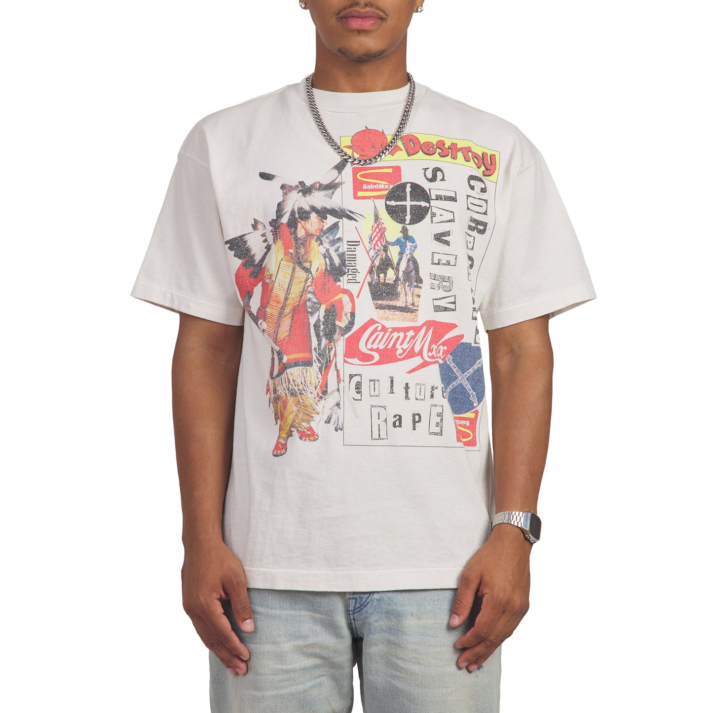 Destroy Tee | White