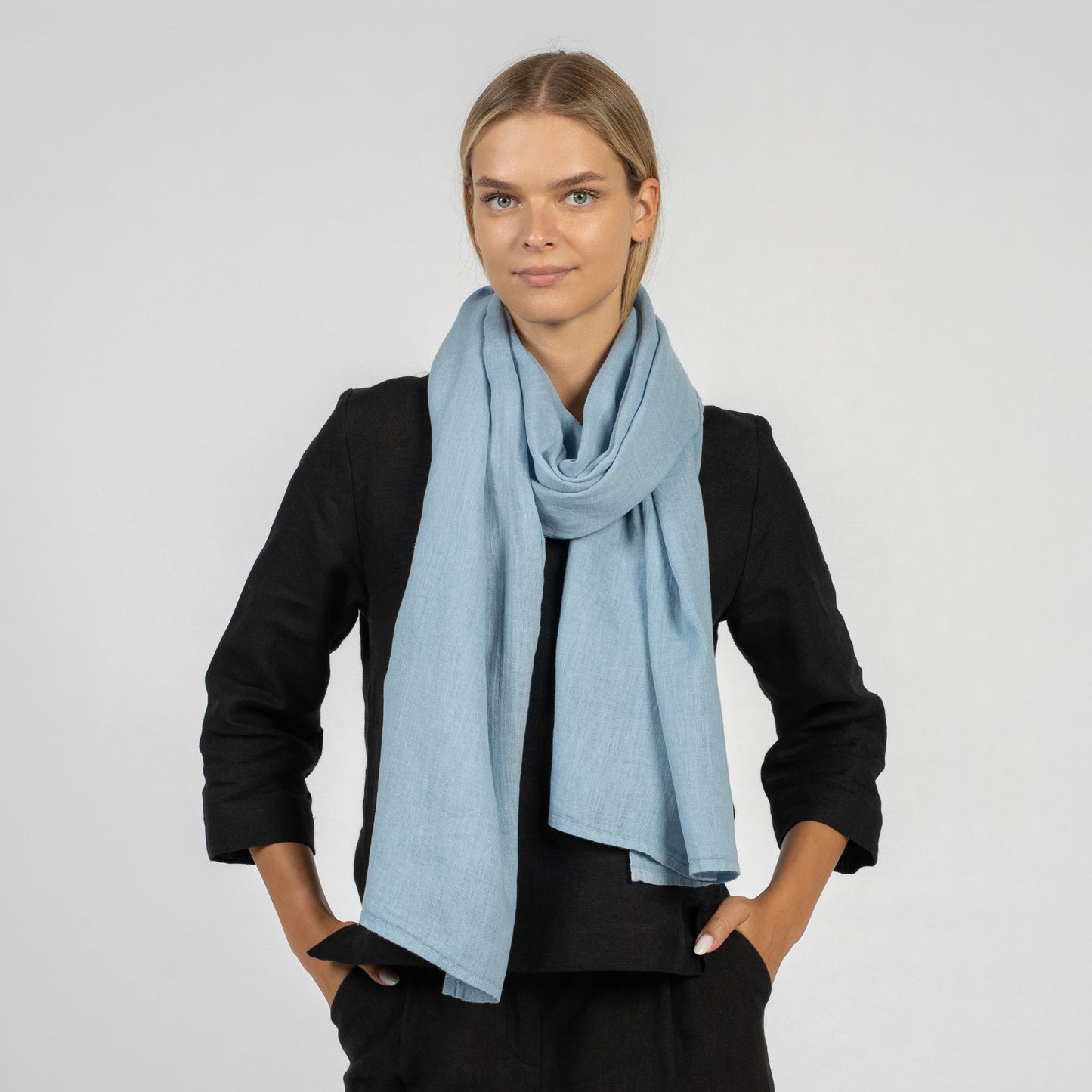 Unisex Premium Linen Scarf