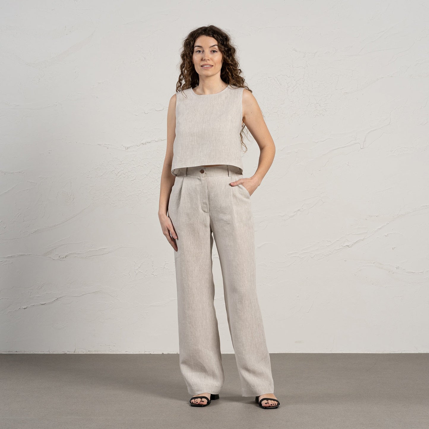 Cross Back Crop Top Serena