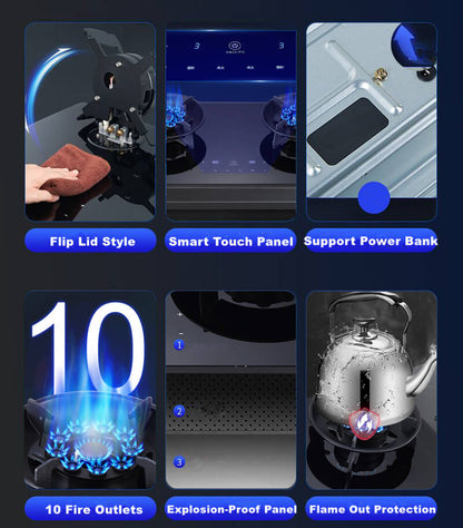 Smart Gas Stove – Powerful, Efficient & Easy Cooking