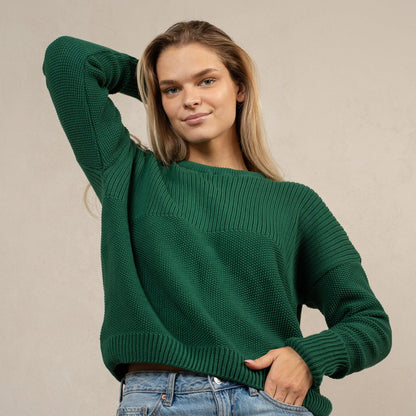 Women's Knit Cotton Sweater Sonata