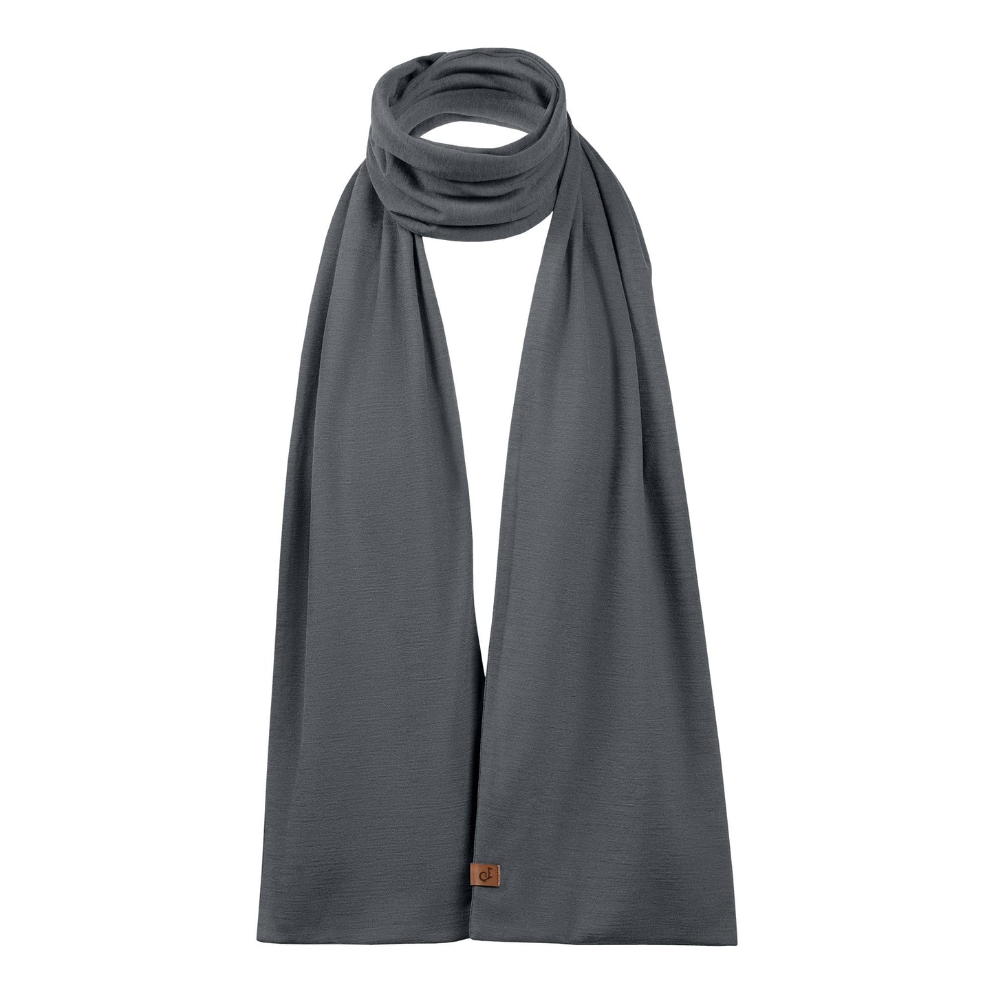 Women's Merino Scarf Perfect Grey