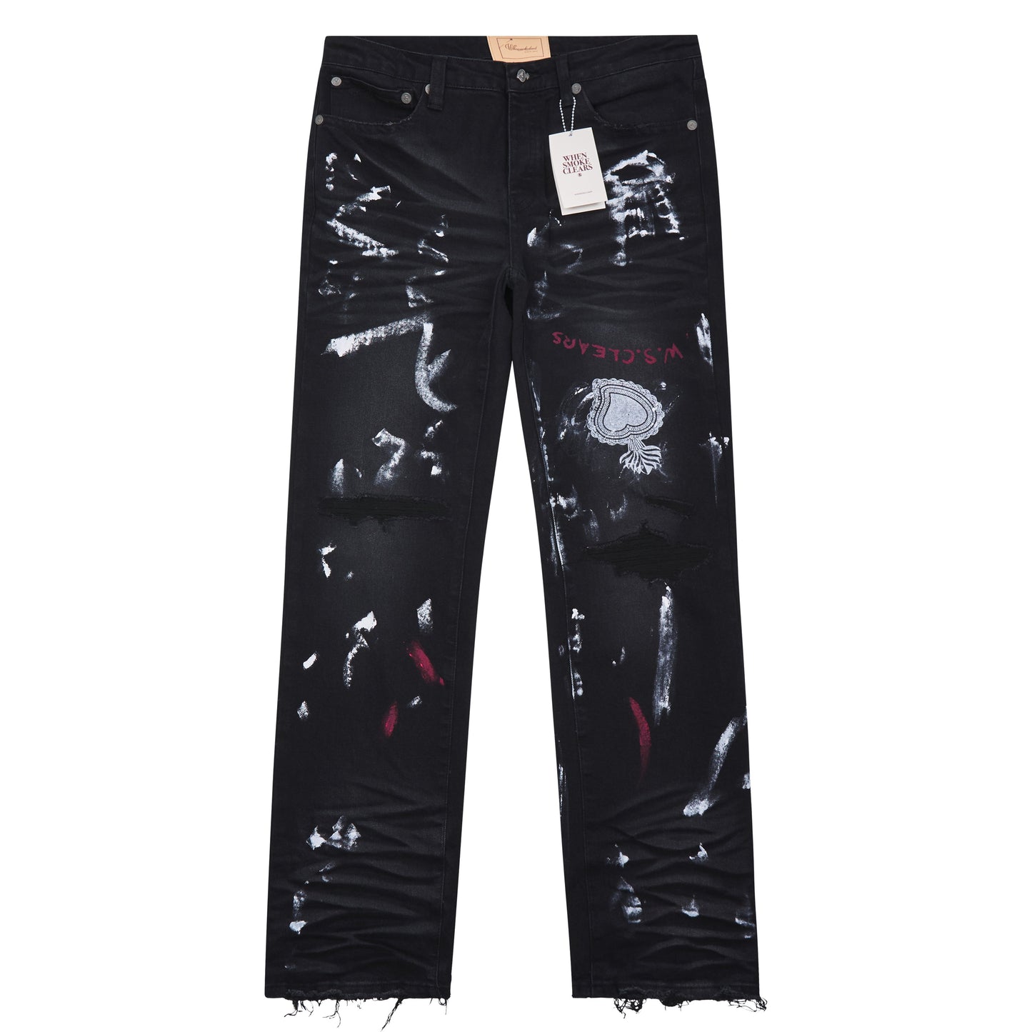 Painted Denim | Black