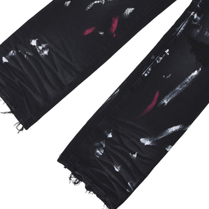 Painted Denim | Black