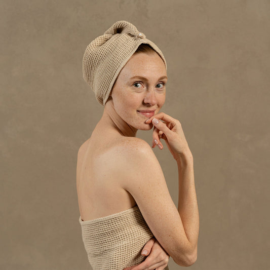 Waffle Hair Towel