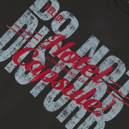 Do Not Disturb Tee | Black Wash