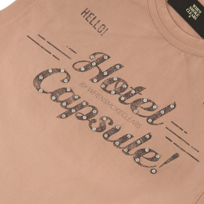 Hotel Capsule Sleeveless Tee | Wash Mauve