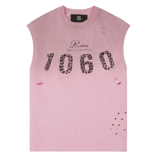 Room 1060 Sleeveless Tee | Wash Pink