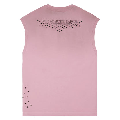 Room 1060 Sleeveless Tee | Wash Pink
