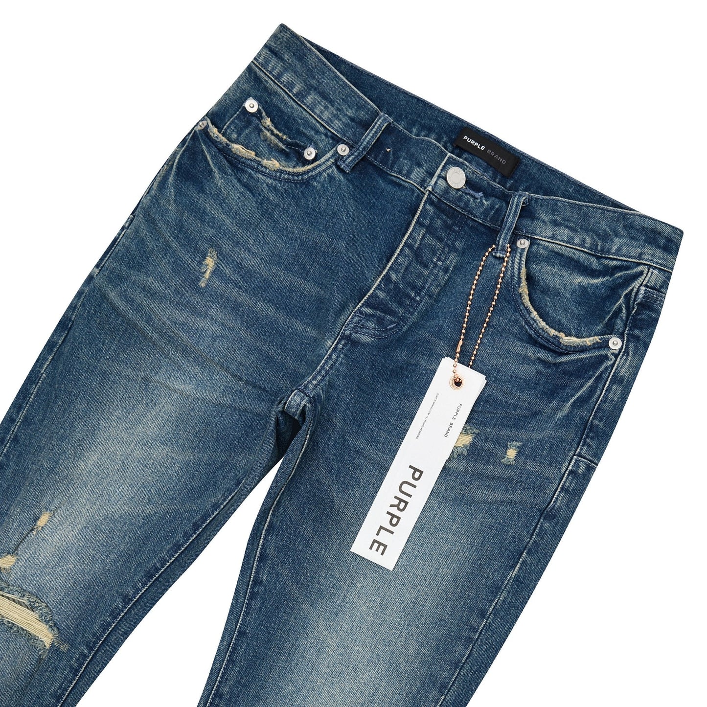 Alloy Distressed Flared Denim
