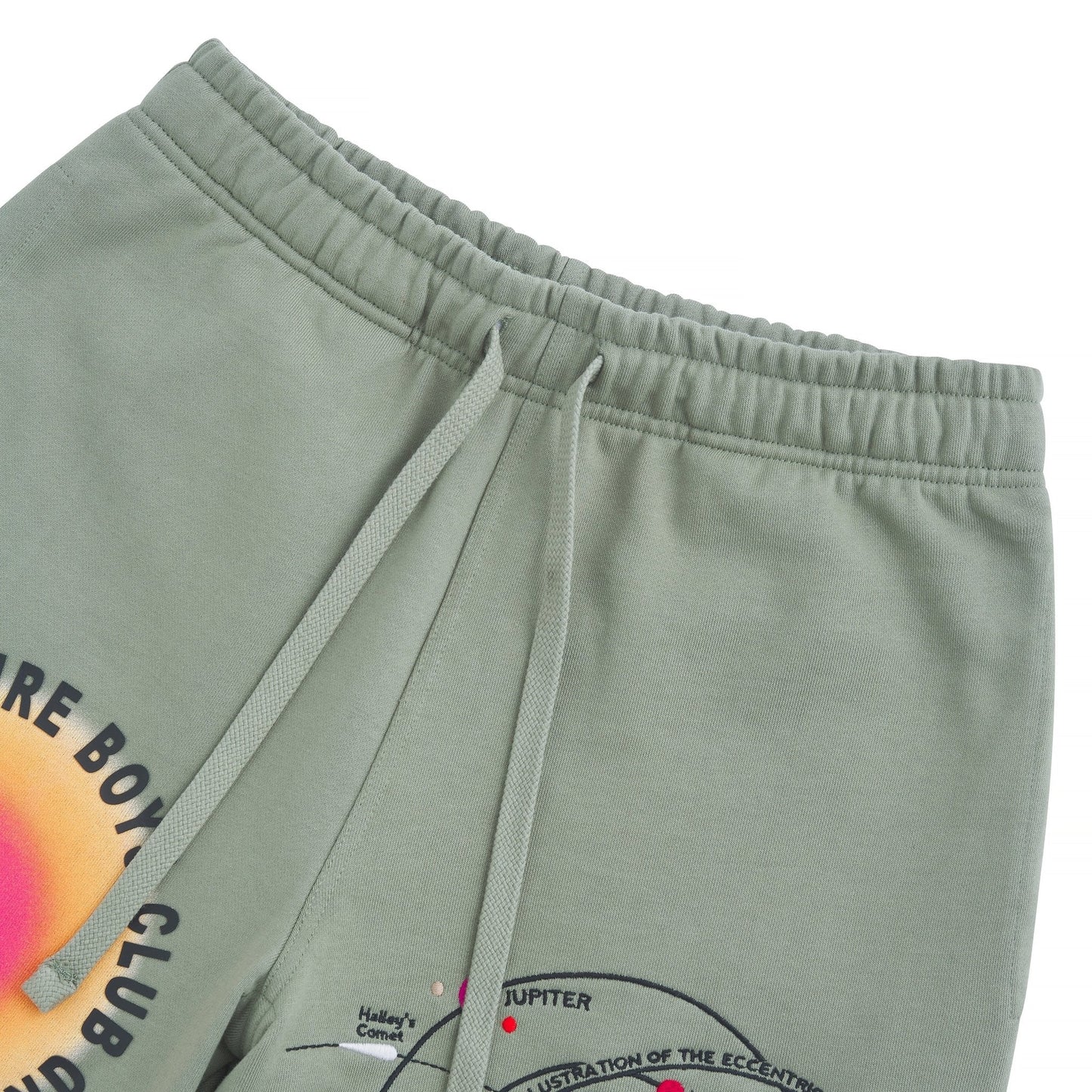 Aura Sweatshort | Oil Green