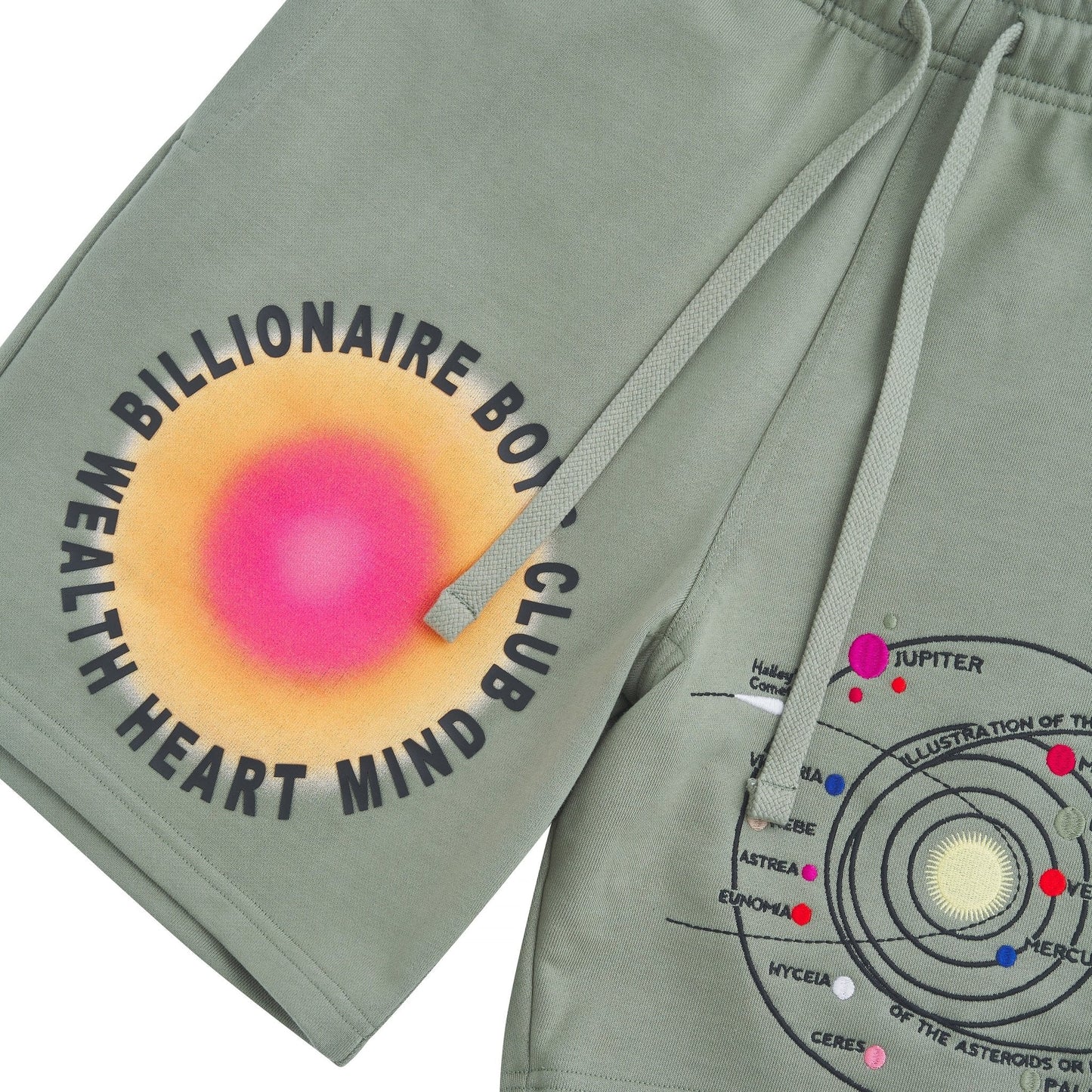 Aura Sweatshort | Oil Green