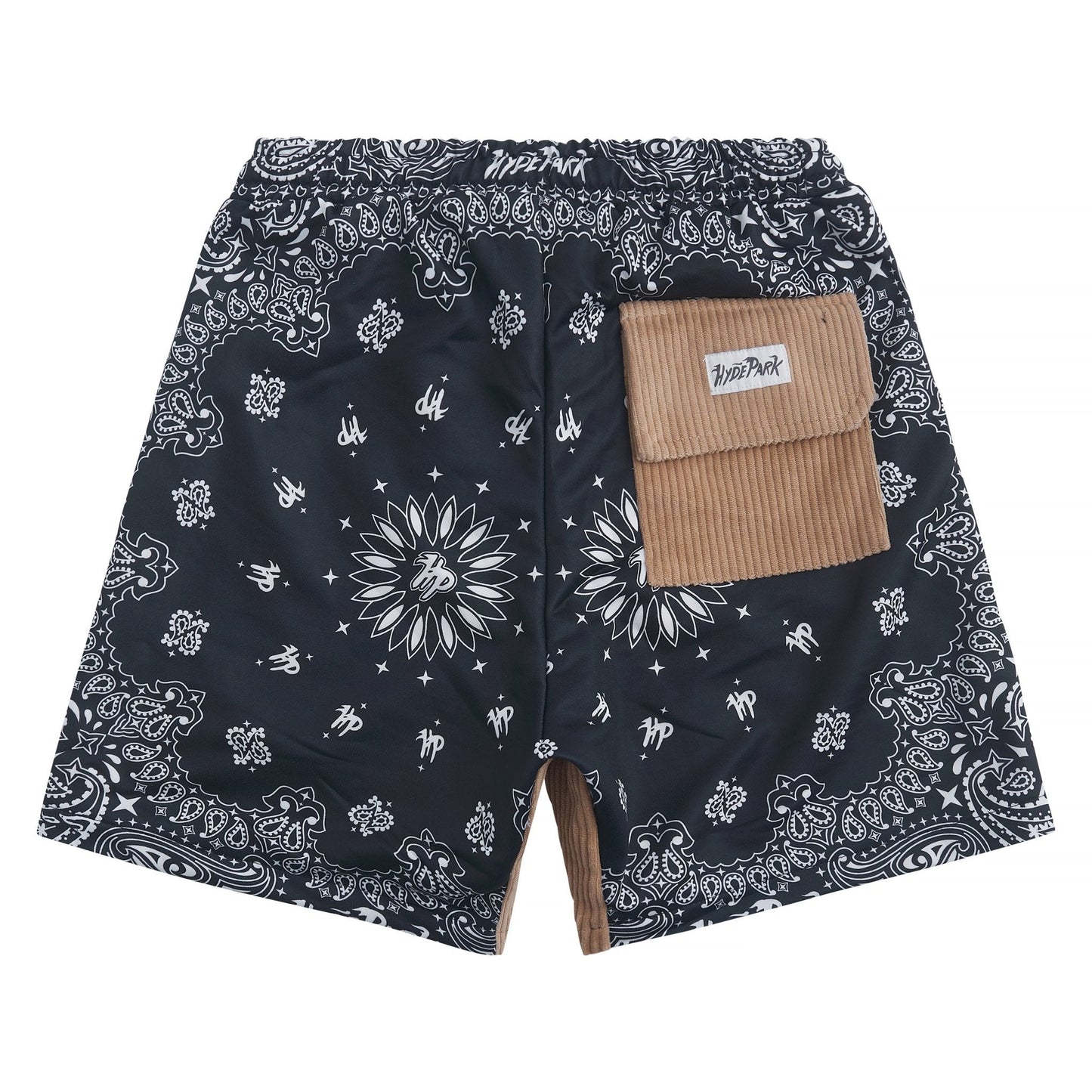 Bandana Mash Up Short | Black