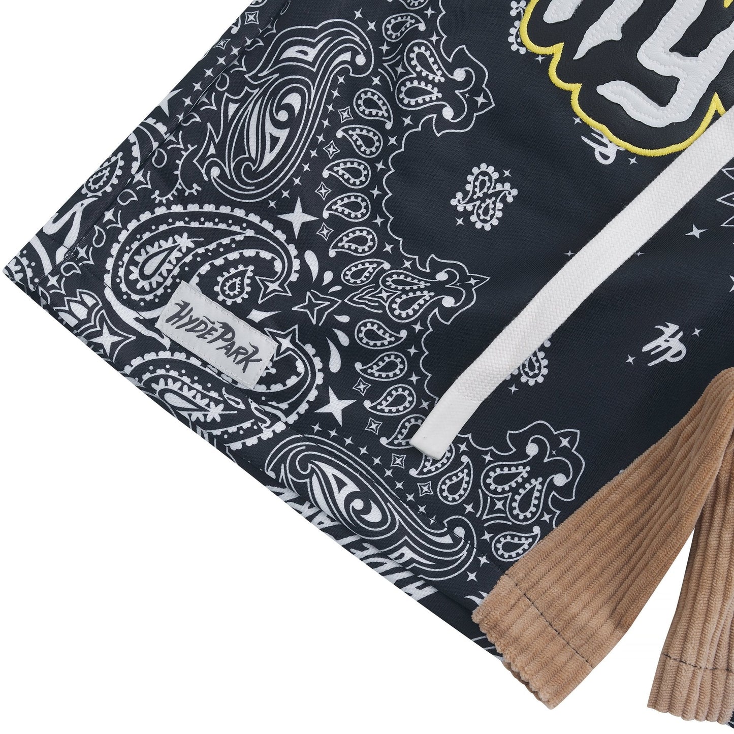 Bandana Mash Up Short | Black