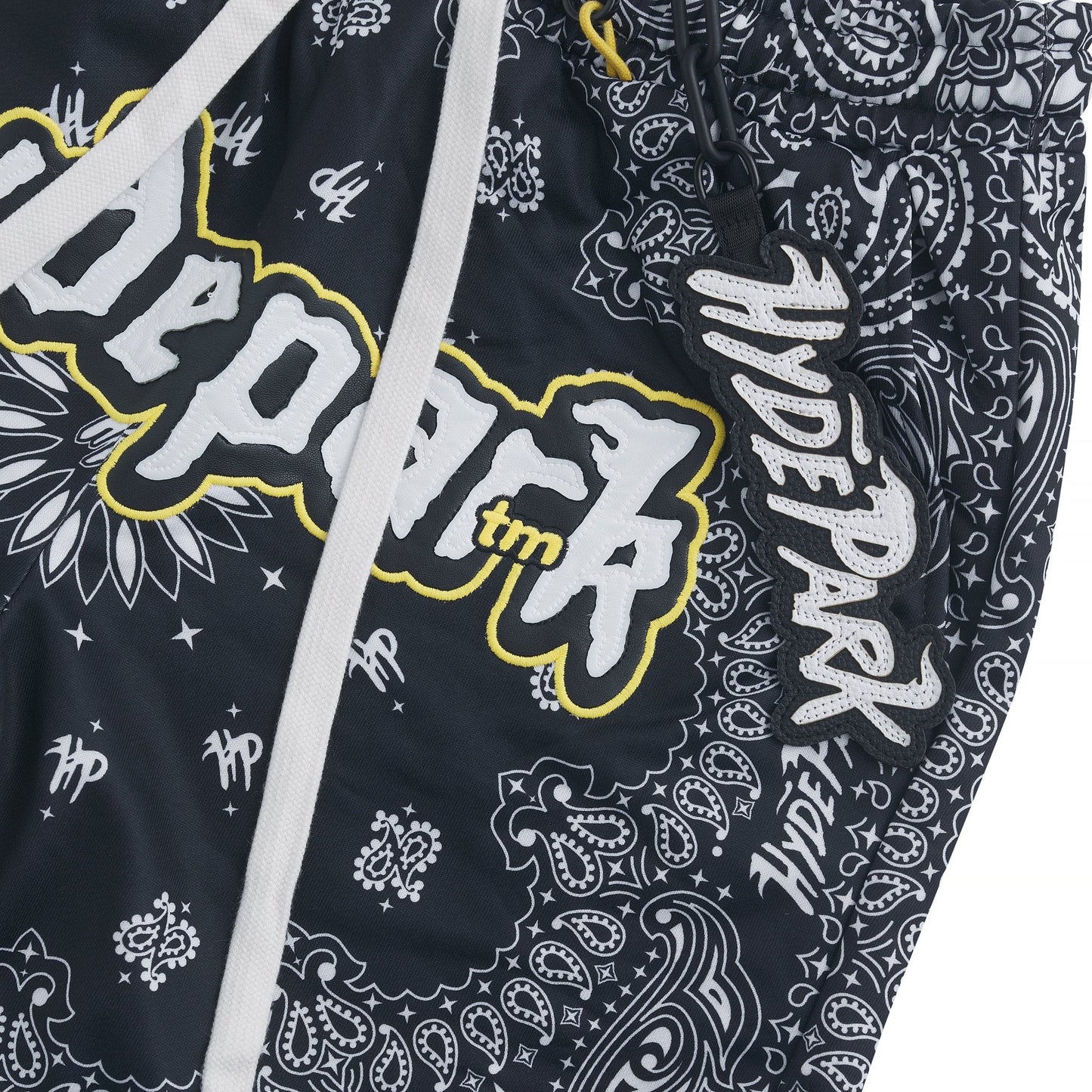 Bandana Mash Up Short | Black