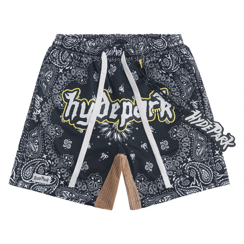 Bandana Mash Up Short | Black