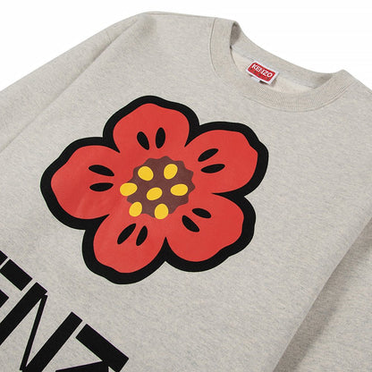 Boke Flower Sweatshirt | Pale Grey
