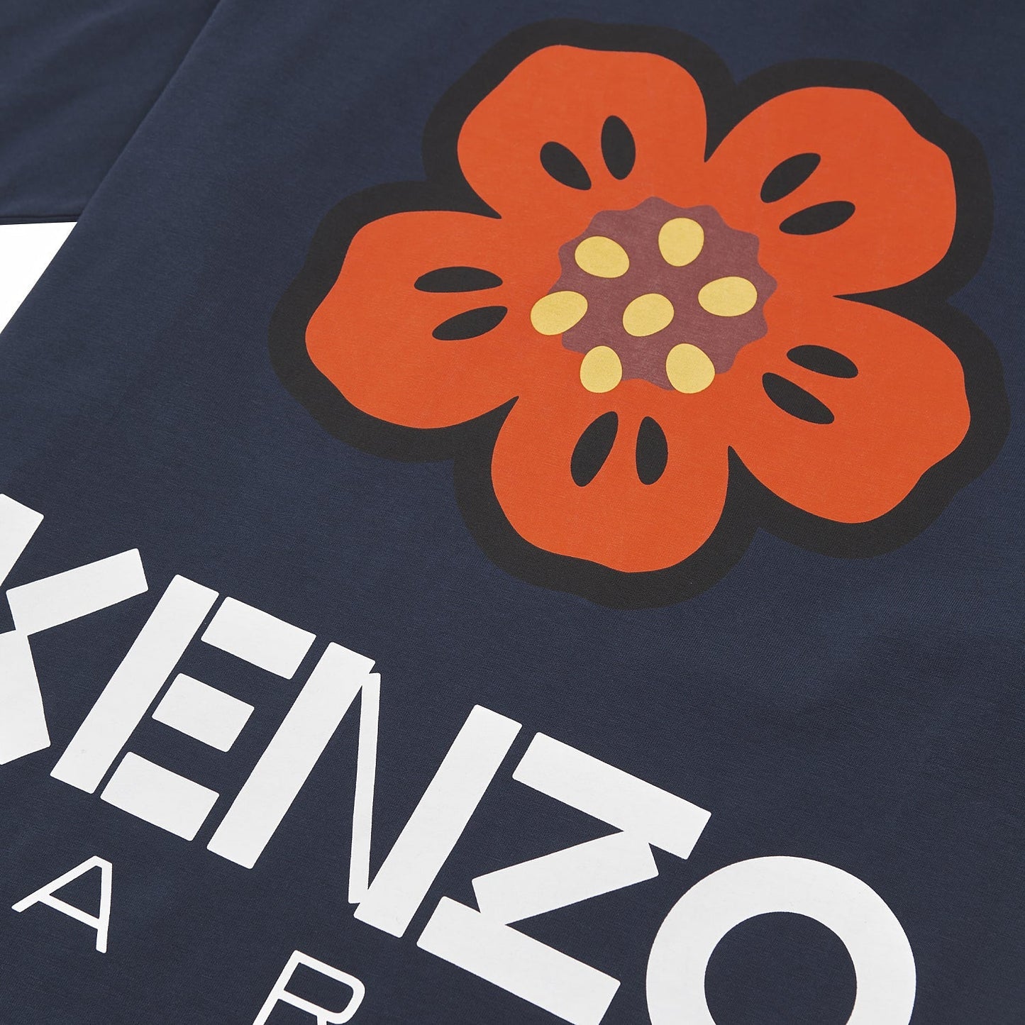 Boke Flower Tee | Navy