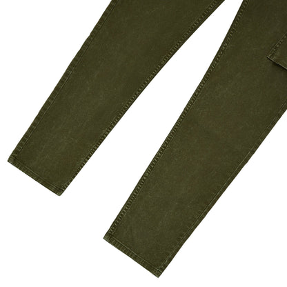 Brushed Twill Cargo Pant | Green