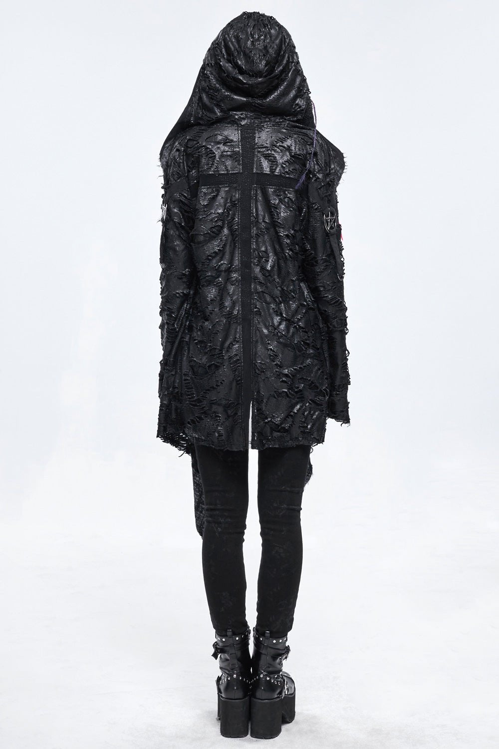 Buried Bones Distressed Cardigan