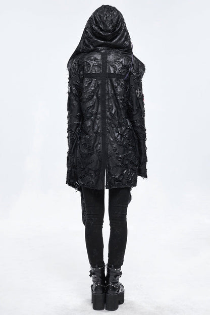 Buried Bones Distressed Cardigan