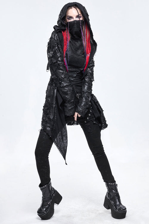 Buried Bones Distressed Cardigan