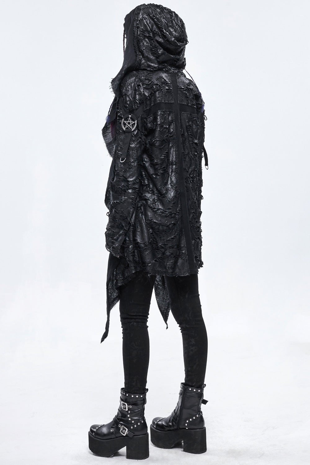 Buried Bones Distressed Cardigan