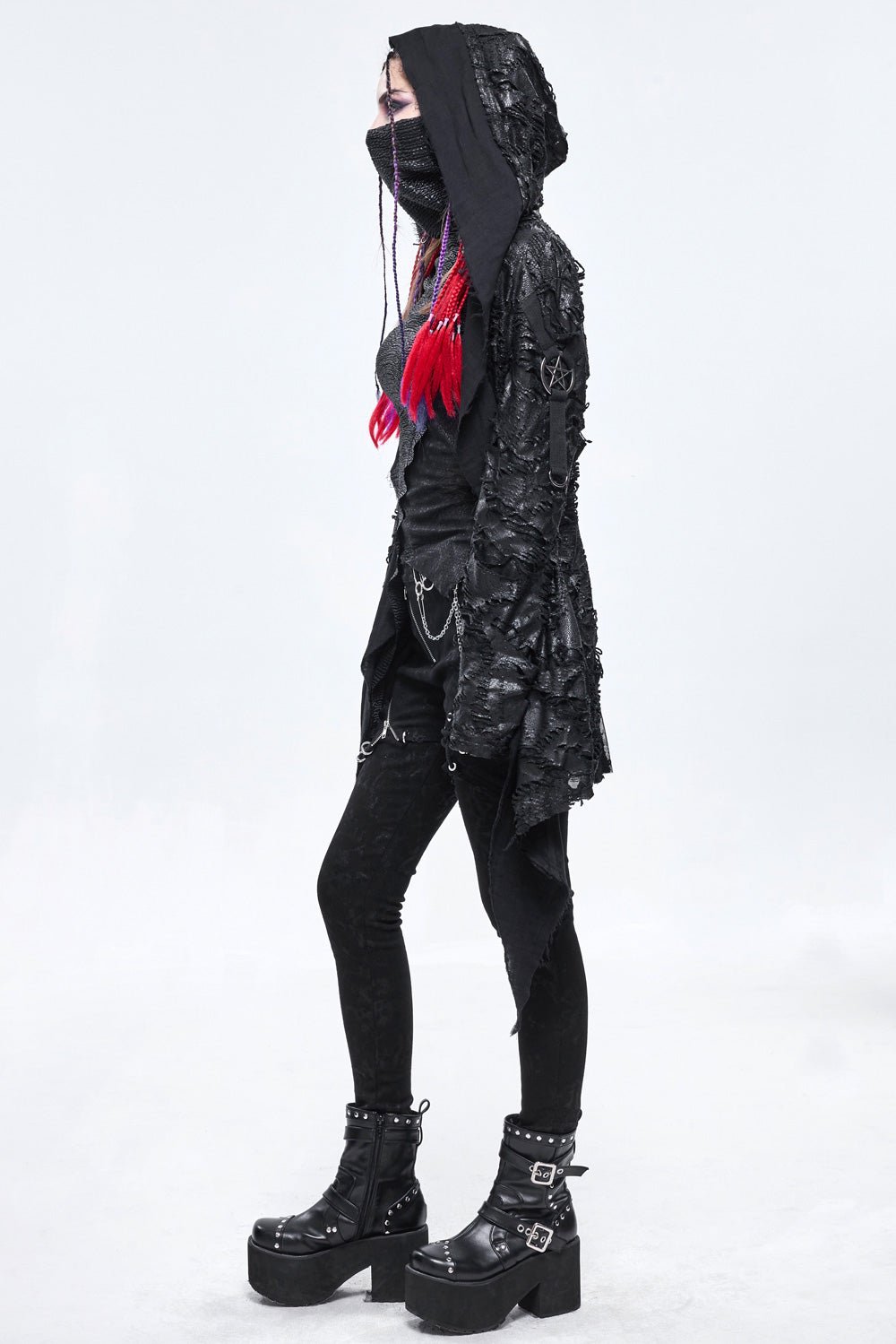 Buried Bones Distressed Cardigan