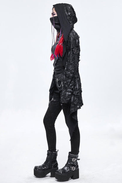 Buried Bones Distressed Cardigan
