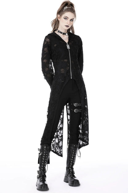 Burning Witch Tattered Cardigan