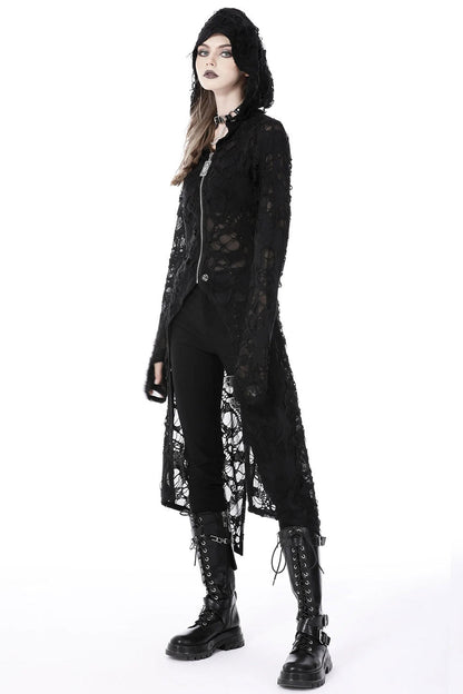 Burning Witch Tattered Cardigan