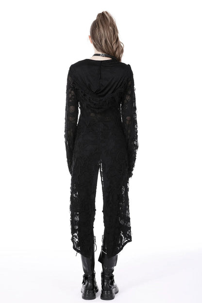 Burning Witch Tattered Cardigan